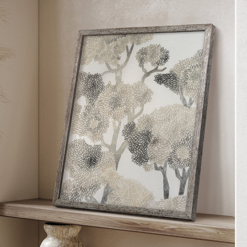 «Dewdrop Maple I», reproduction encadrée - bois massif, H 21 po x l 17 po