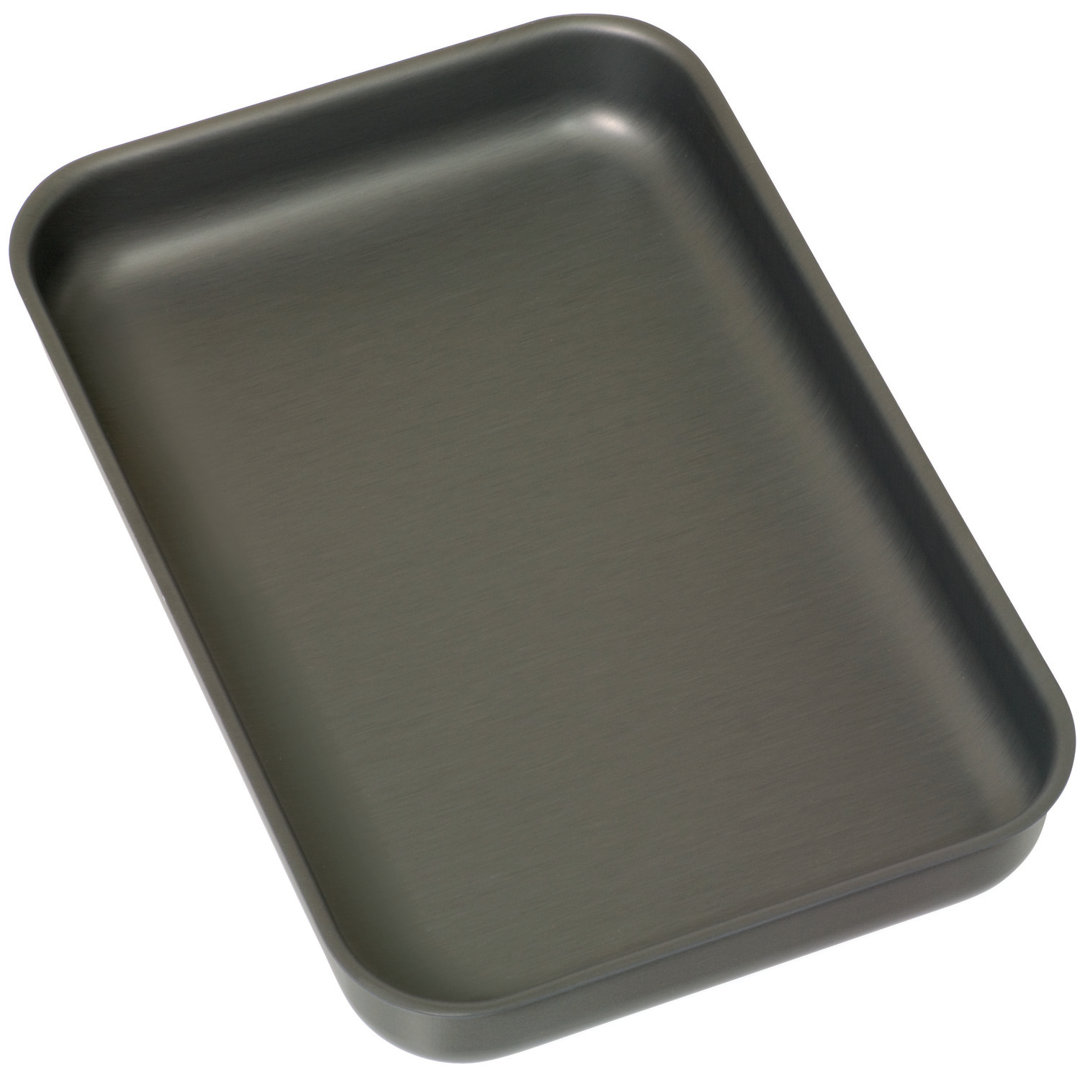 Samuel Groves Mermaid hard anodised shallow roasting dish