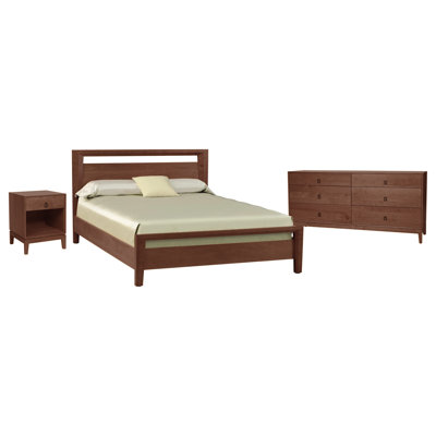 Mansfield Solid Wood Piece Bedroom Set