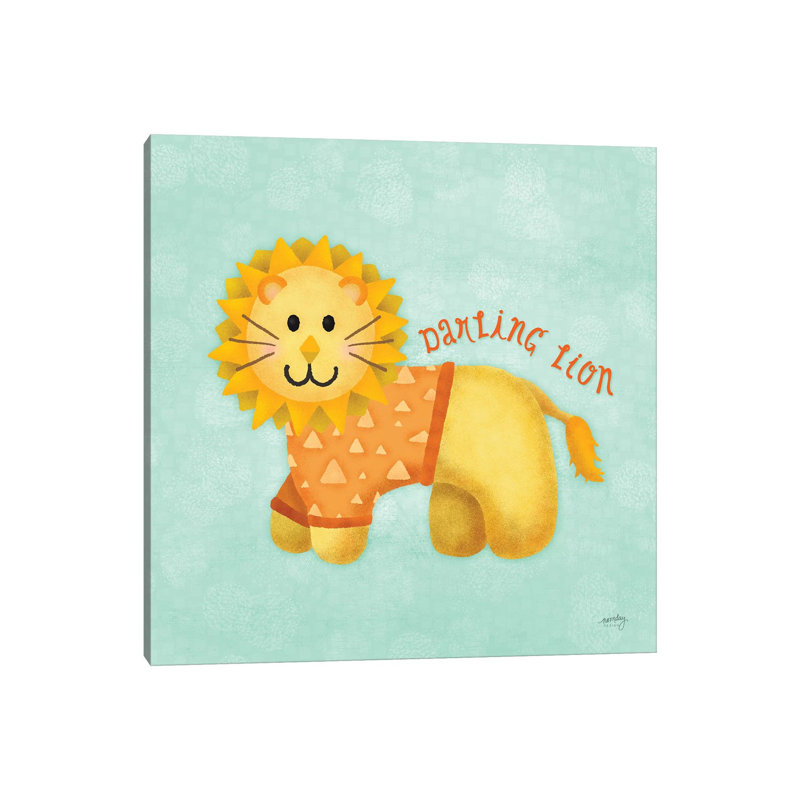 Baby Safari II by Noonday Design - Wrapped Canvas Gallery-Wrapped Canvas Giclée, 30.48 cm H x 30.48 cm W
