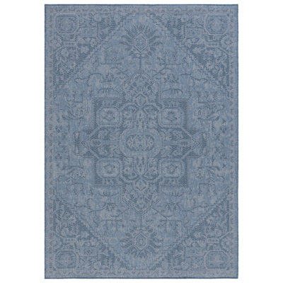 Tapis d'intérieur / extérieur oriental lavable à la machine Mayleen