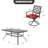 7-piece Outdoor Dining Set With Umbrella Hole And Swivel Chairs-121281086-121281087