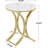 Versatile Design Sofa Side Table,Chic Round End Table,Narrow Coffee Table