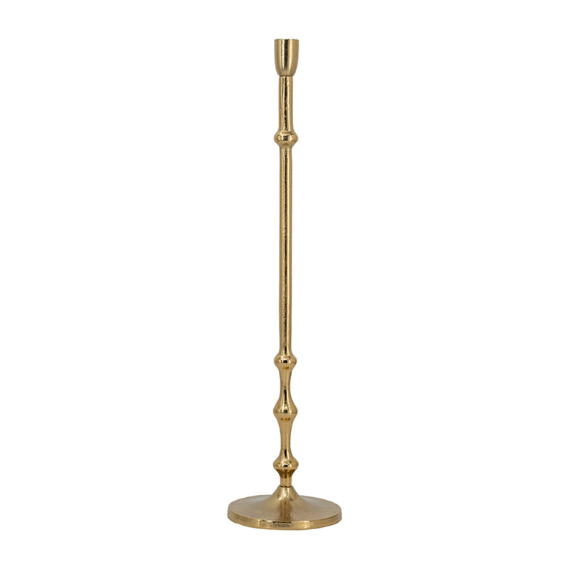 Porte-bougie effilé D5x19, H 19,11 po x l 5,11 po x P 5,11 po