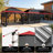 13 Ft. W x 13 Ft. D Outdoor Gazebo for Backyard & Patio Lawn with Netting (Red&Gray)-108466737-125996319