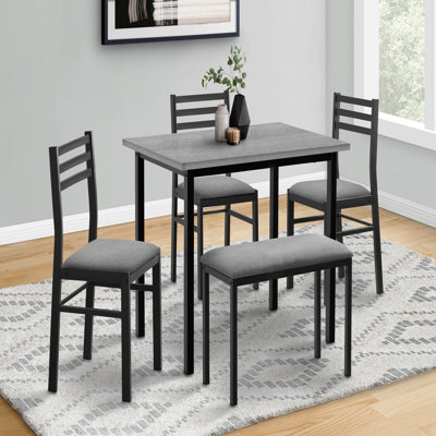Ensemble repas, ensemble de 5 pièces, ensemble rectangulaire de 40 po