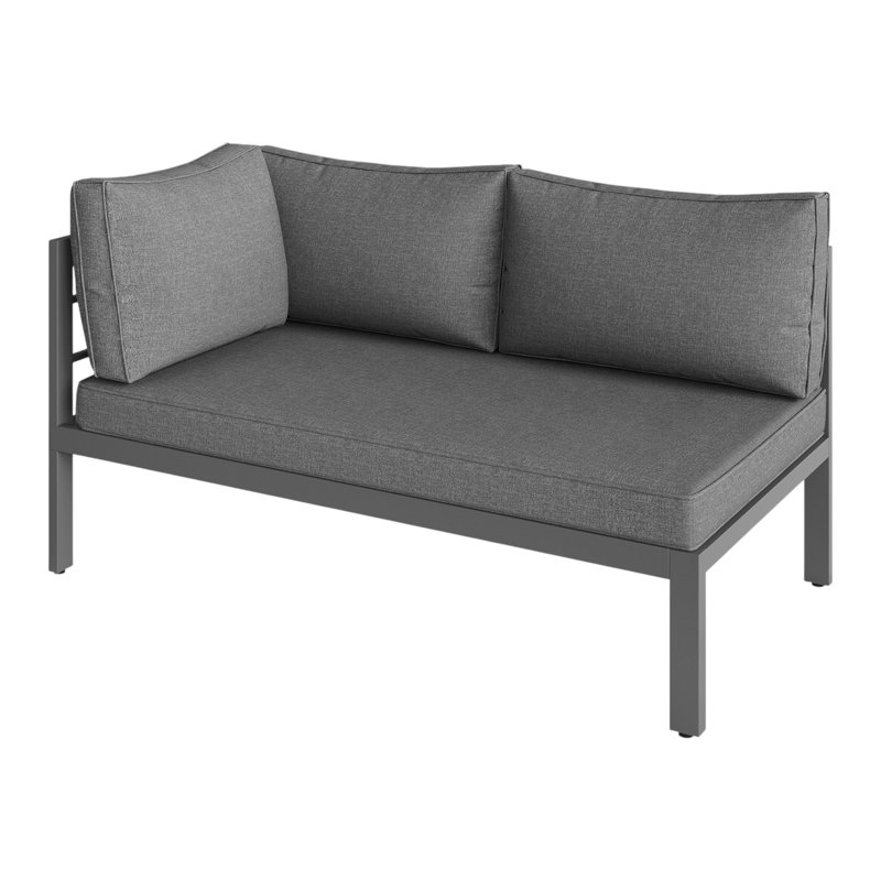 Wicker 7 - Person Garden Lounge Set with Cushions