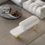 Boucle Upholstered Bench-1217625661
