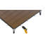 e-Joy 39.4 " L x 2 " W Aluminum Side Trim