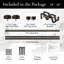 Tringle à rideaux double réglable 1 po Gwinnett-1258690311-1258690363