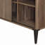 Bureau d'écriture en chêne avec porte de grange coulissante-1647364564