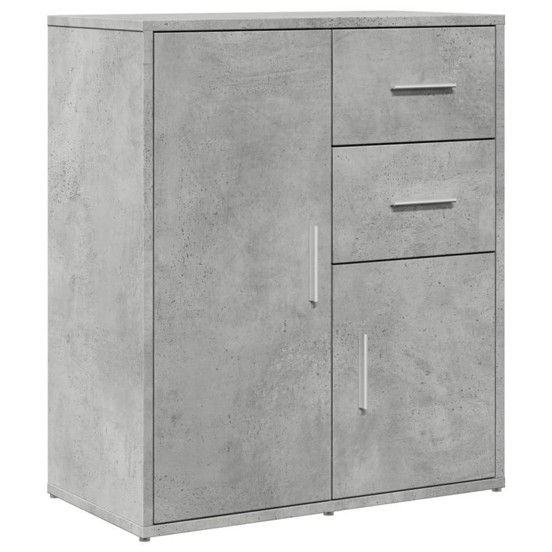 Ollye 60cm Sideboard, Concrete Grey