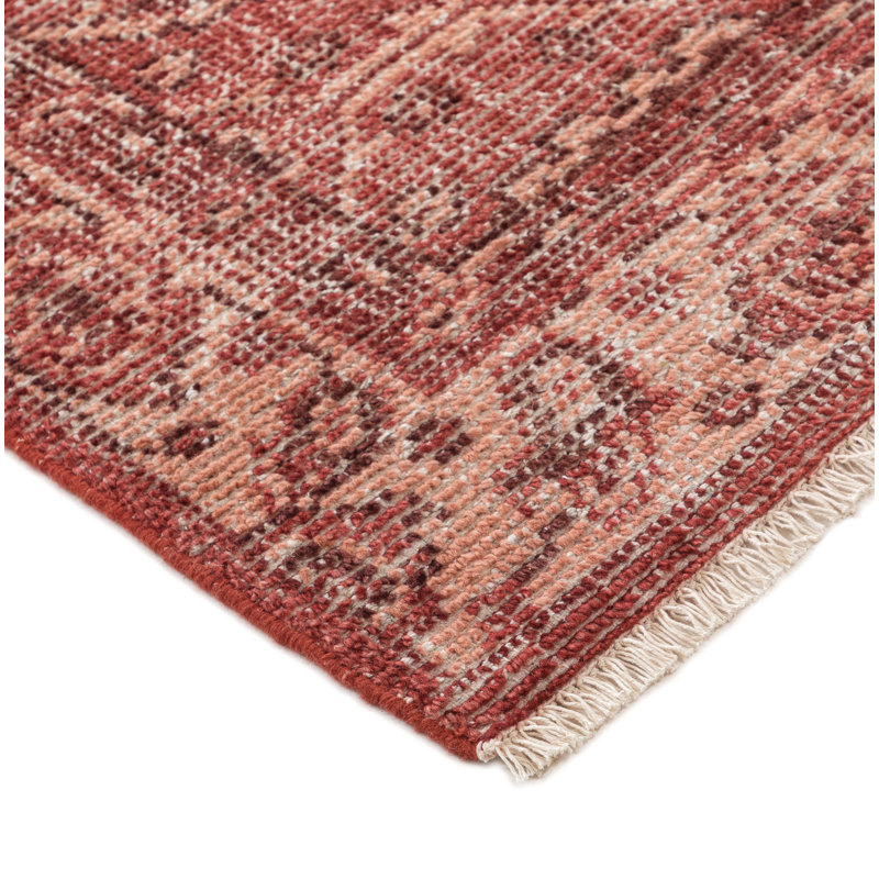 Tapis Gordon en laine noué à la main Dulcia, Tapis de couloir 2 pi 6 po x 8 pi