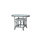 Arbor Oval Glass Dining Table