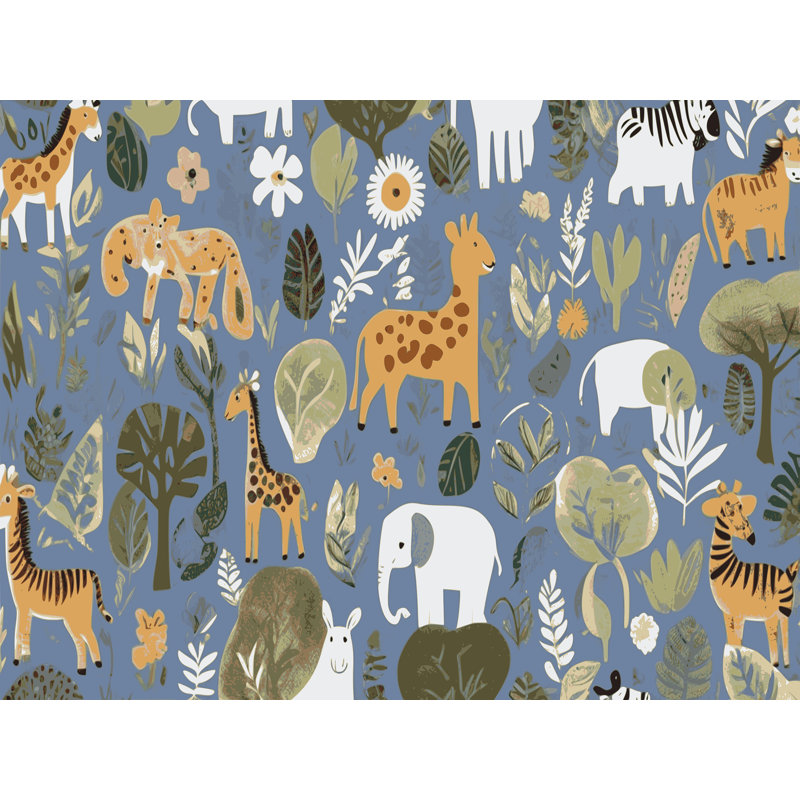 Tapis pour enfants East Urban Home, Tapis de couloir 2 pi x 4 pi