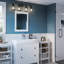 Leyden 4-Light Dimmable Steel Vanity Light
