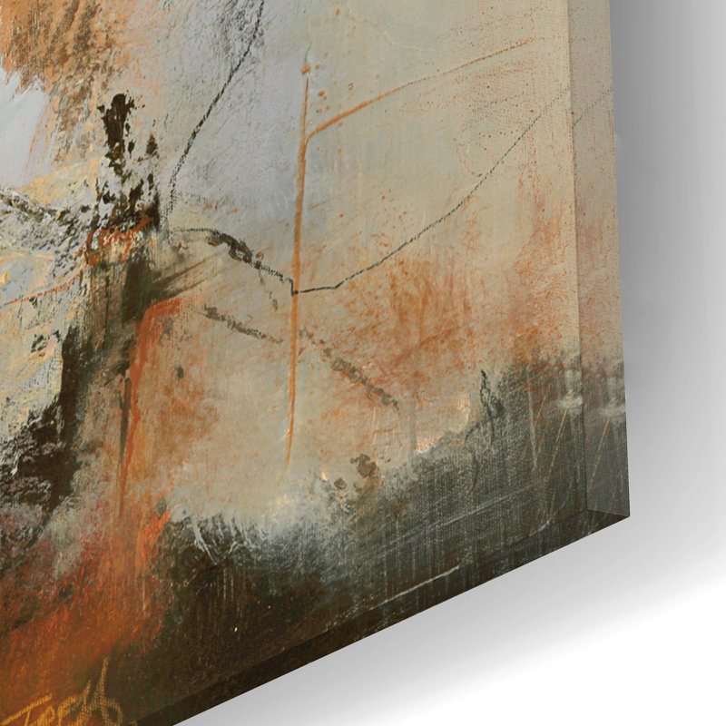 «Rusty» par Design Fabrikken, art mural en acrylique, 16 po x 12 po