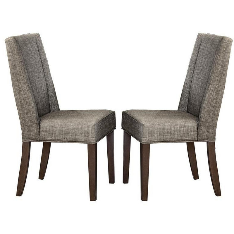 Enzo 19.5'' H Linen Upholstered Side Chair