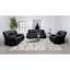 Causeuse noire inclinable Motion-1009594793