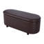 Banc de rangement en similicuir Teit-1572333193