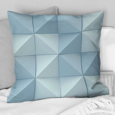 Baby Triangle - Glam Throw Pillow