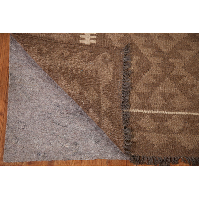 Tapis oriental géométrique Kilim 5 x 6
