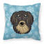  Coussin décoratif 14 "Snowflake Longhair Creme Dachshund-219108926
