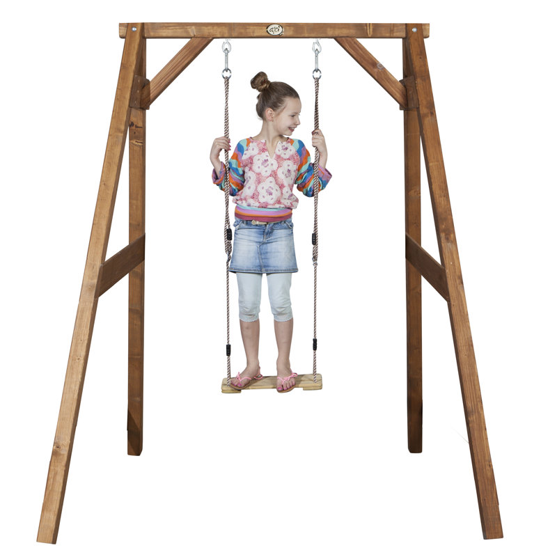 AXI Hemlock Swing Set with 1 Swing(s), Brown