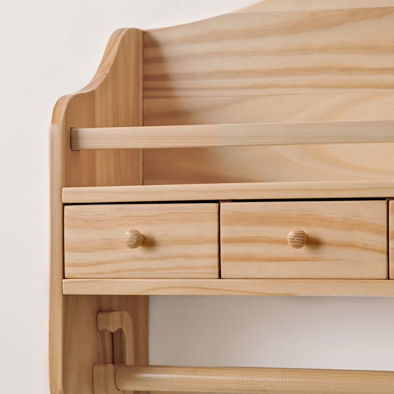 Marcina Floating Shelf, Natural