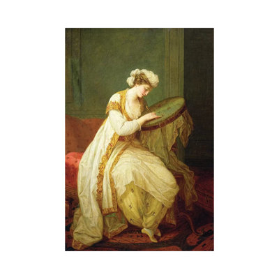 A Turkish Woman, 1773 by Angelica Kauffmann - Wrapped Canvas Print