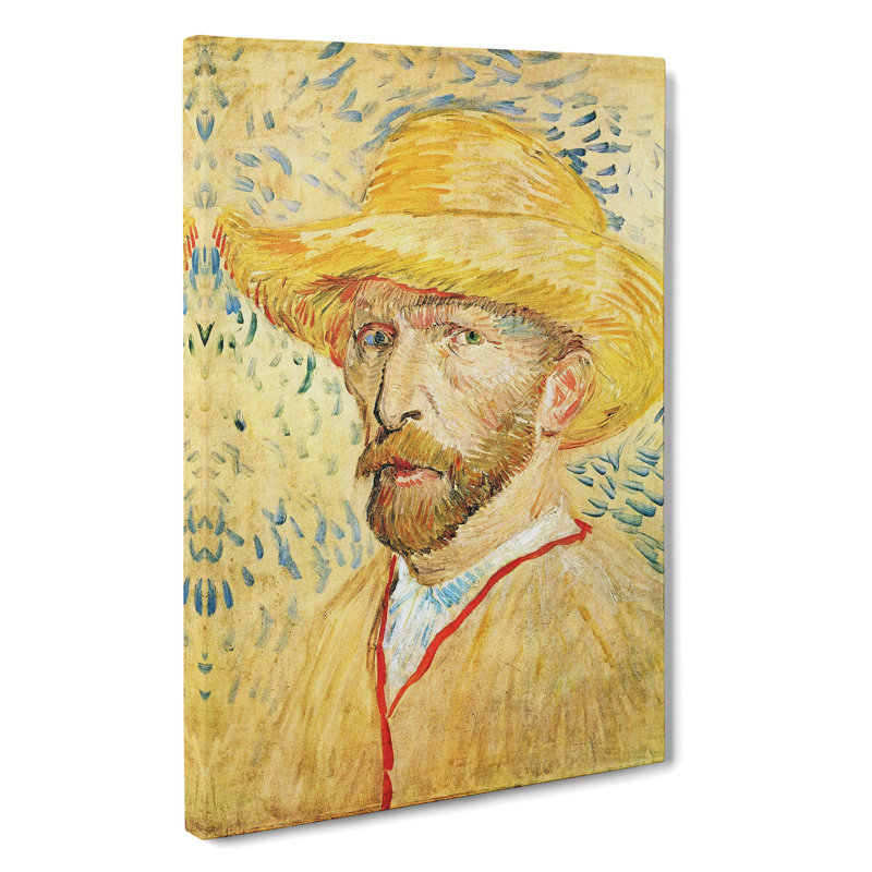Self-Portrait Vol.4 by Vincent Van Gogh - Wrapped Canvas Painting, 60cm H x 40cm W x 3cm D