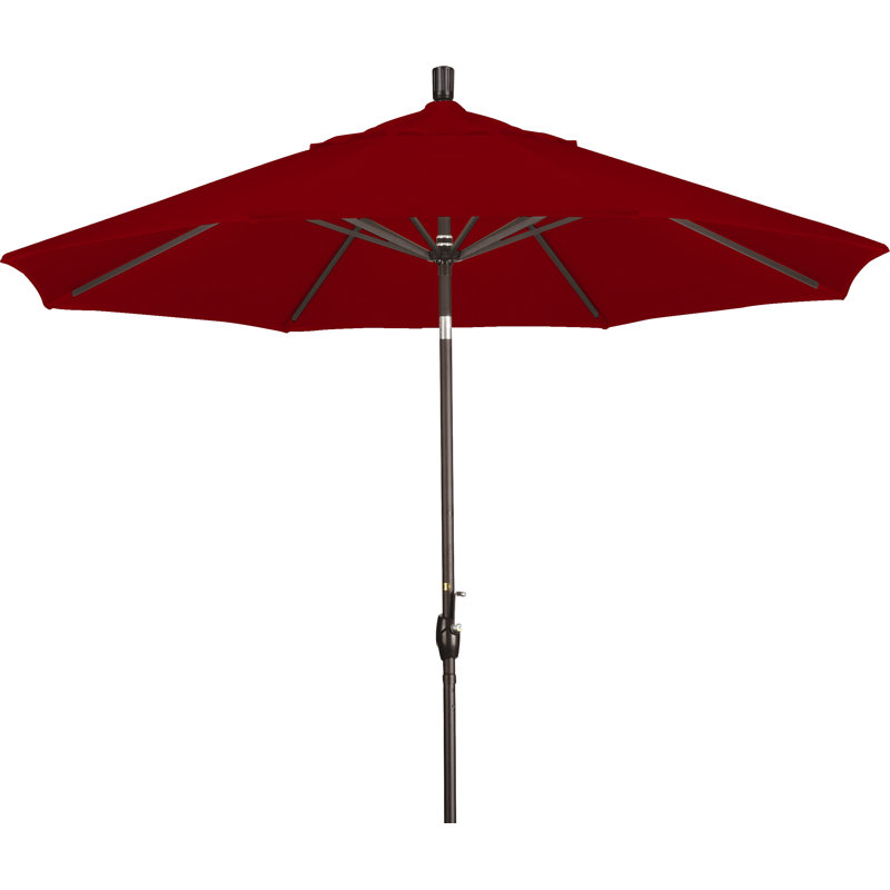 Parasol de marché 9 pi Ayomipo, Toile toile terre cuite Sunbrella®
