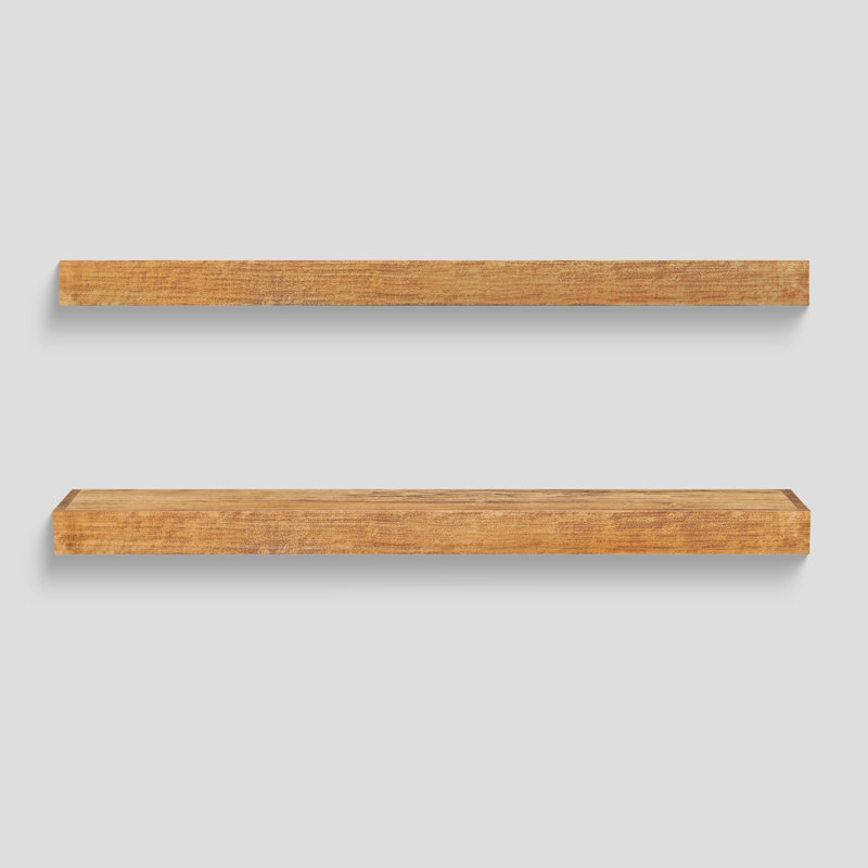 Kitchen Floating Shelf - Farmhouse, Aged Oak, 72