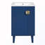 Meuble-lavabo autoportant avec tablettes-118806575