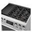 36-Inch Dual-Fuel Pro Range With Steam-Combi Oven And Griddle