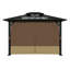 Paroi latérale en polyester pour pavillon de jardin Aoodor-109918659-121327737