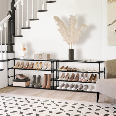 40 Pair Stackable Shoe Rack