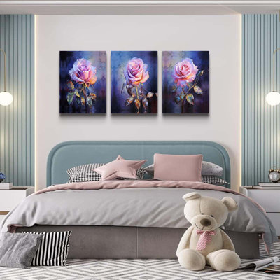 3 Piece Wrapped Canvas Print