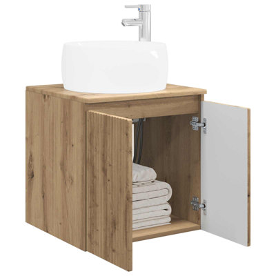 Single Bathroom Vanity with Ceramic Basin