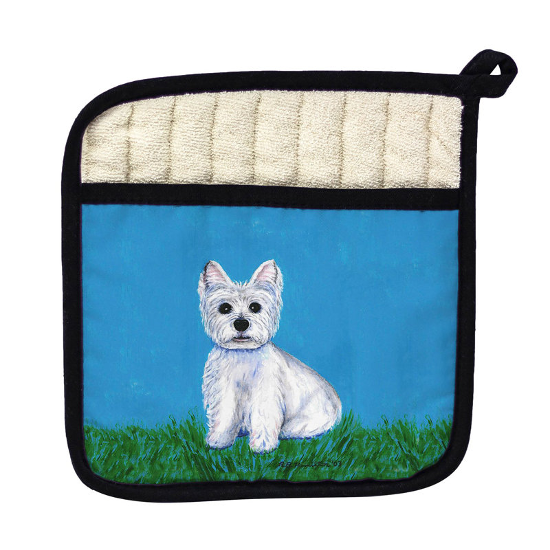 Cuisinier poignée westie intérieure betsy drake