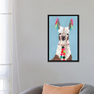 « orneed llamas i », impression sur toile tendue