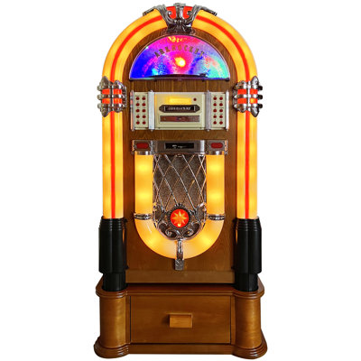 Platine tourne-disque rétro avec support Arkrocket Taurus Jukebox