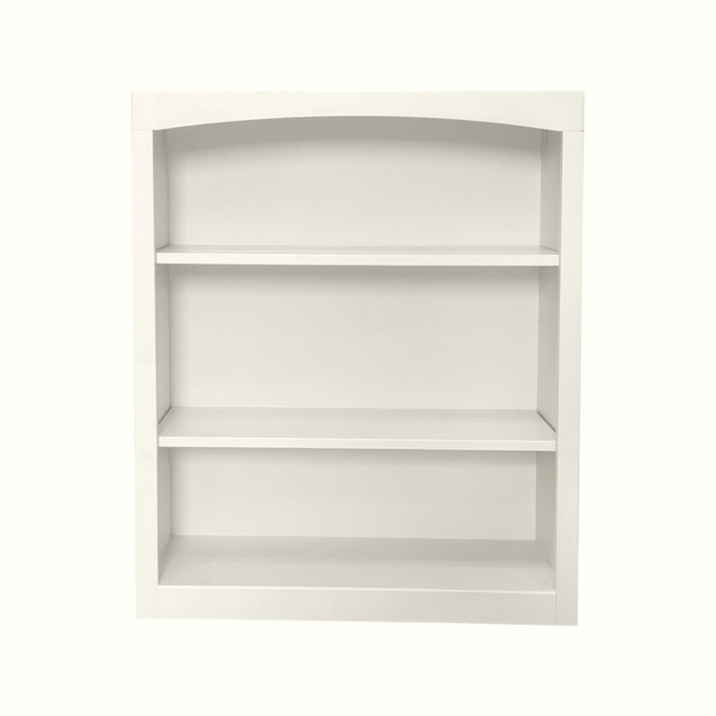 Bibliothèque classique Ossy, (3 tablettes) H 36 po x l 30 po x P 12 po, Lin blanc
