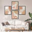 «Modern Abstract Pink Tan-101825591-101825593
