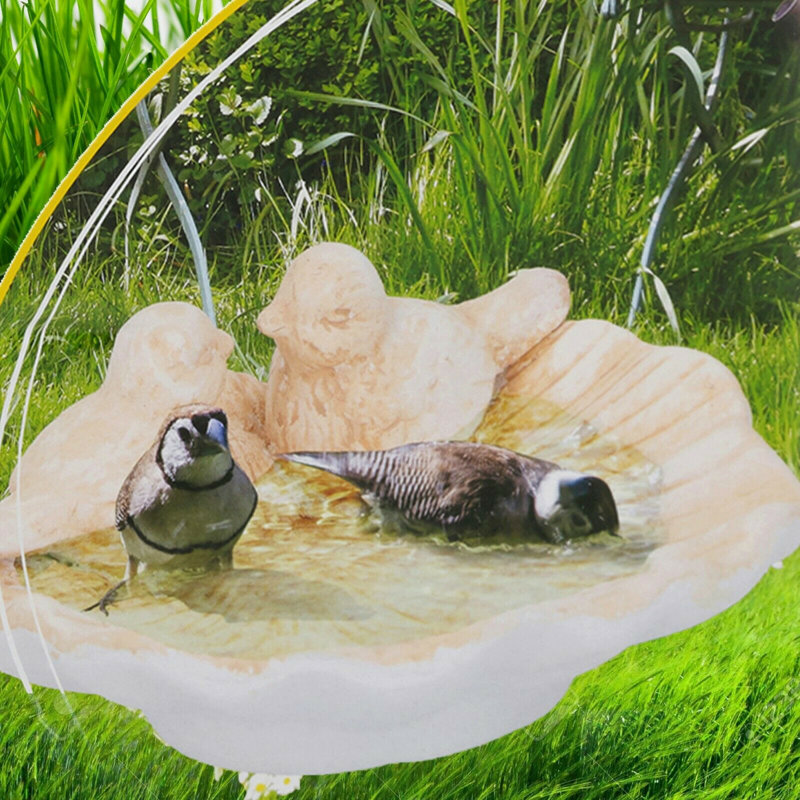 Mullen Ceramic Birdbath