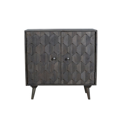 Dussault Solid Wood Accent Cabinet