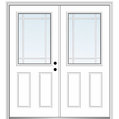 81.75'' Fiberglass Front Entry Doors