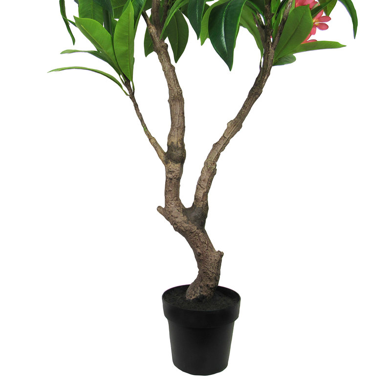 Plumeria artificiel en pot 57 po