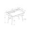 Bureau d'ordinateur, bureau personnel, ordinateur portable, tablettes de rangement, L 48 po, métal stratifié, contemporain, moderne-155706559-155706549