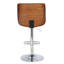 Tabouret de bar réglable en hauteur Dombrowski-22385811